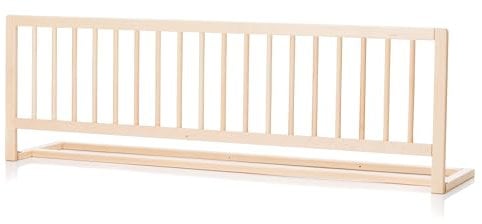 Fillikid Bettgitter Holz Exklusiv aus Buchenholz | Rausfallschutz für Baby & Kinder | Kinder-Bettgitter mit einfacher Anbringung | Bettgitter für Kinderbetten & Babybetten