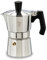 Pezzetti, Luxexpress Kaffeemaschine, 1 Tasse aus Aluminium, ergonomisch, hitzebeständig, für Gas, Elektro- und Glaskeramik