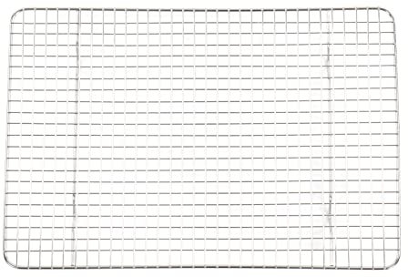 YUMILI Rejilla de enfriamiento a Cuadros, Rejilla de Acero Inoxidable 304, Rejilla de Alambre para Hornear, Rejilla de enfriamiento para Hornear para panadería casera, Pan, Pastel, Cocinar