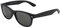 BUNVICK Gafas de Sol Genuinas Polarizadas de Alta Definición Hombres y Mujeres, Diseño Italiano, Anti-reflejo, UV400, Lentes de Vidrio Verdadero Corning（6300 Gray/Green）