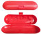 WATAWATA Custodia da viaggio impermeabile per spazzolino elettrico Oral B & Philips Sonicare Travel Camping School, Rosso, 21.5*8*4.5cm, Beauty case