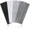 AWUMBUK Stirnband Damen Sport, 8 Pack Haarband Schwarz Haarbänder Damen Herren Antirutsch Stirnbänder Elastisch Headband Unisex Hair Band Sport Yoga Workout Laufen Fitness Gym Haarschmuck huise