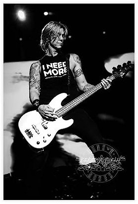 NEDOES Duff McKagan 1 Leinwand-Poster, Schlafzimmer, Dekoration, Sport, Landschaft, Büro, Raumdekoration, Geschenk, ungerahmt, 20 x 30 cm