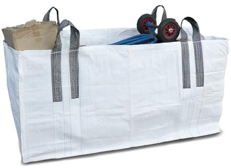 PRO bag Skip - PREMIUM GRADE Skip with Certification - Extra large with reinforced lifting loops - Builders Waste & Garden Waste