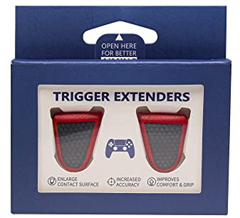 MaD Vision® Performance Trigger Extender kompatibel mit Playstation 5 (PS5) – Rot