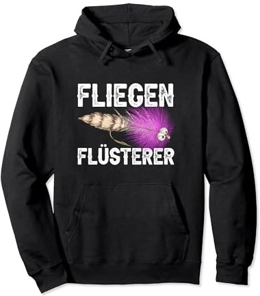 Meerforelle Fliegen Angeln Angler Witze Mefo Fliegenfischen Pullover Hoodie