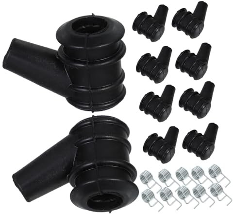 PAMINGONO 10stücke Hochdruck-motorkappe Für Kettensäge Zündkerzenstecker Mit Gummikappe Und Federverteiler-anschlusskit Tragbares Wartungs Outdoor-geräte Und Maschinen