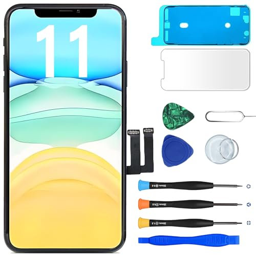 MP+ for iPhone 11 Screen Replacement,LCD Touch Display Digitizer Assembly with Repair Tools Kit,Waterproof Tape