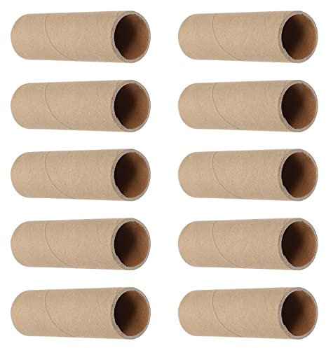 UTHCLO 15stücke Runde Papier Rohre Aus Karton Für DIY Bastelprojekte Papierröhren Zum Schneiden Bemalen Und Dekorieren