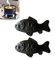 Iron Fish/Bird Add Natural Iron to Food & Water, Fish/Bird Shaped Reusable Chef Tool for Iron Deficiency, Perfect for Vegans, Athletes, Pregnant Women & Kids Fight Anemia &Deficiency (2 Pcs Fish)