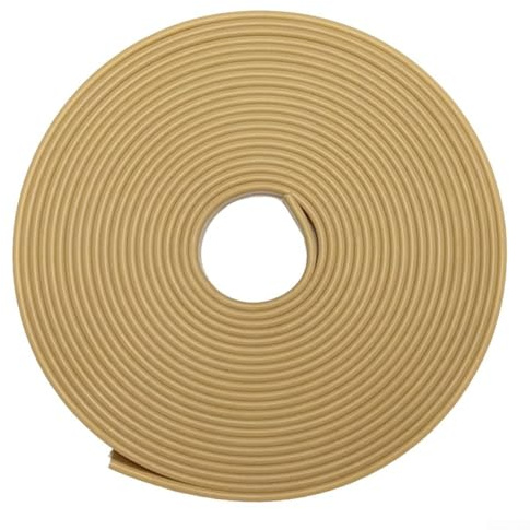 5M U-förmige Selbstkanten-Bandleiste für Möbelschutz und Reparatur, geeignet für Schränke, Sperrholz, Holz, Metall, MDF und andere Oberflächen (Beige)