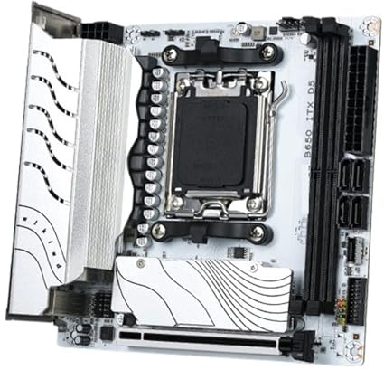 AM5 Motherboard B650i support 7000-9000 Series CPU DDR5 4800-6400+ Pcie4.0x16 2*PCle 4.0x4 M.2 ARGB