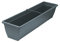 geli Thermo Plastic Fioriera Toscana in plastica, colori: antracite 38; lunghezza: 100 cm