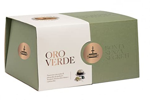 Fiasconaro Panettone Oro Verde con Crema di Pistacchio, 1000g