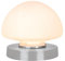 Anika Touch Control Table Lamp / 3 Way Dimmable Settings/Dome Shape with Silver Base/Bedside Light, Living Room, Desk Lamp, Reading Light
