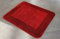 Spirella Simply Dark Red/Rot/Dunkelrot Badteppich Badematte Vorleger 55x65cm.