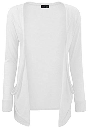 A2Z 4 Kids Girls Open Boyfriend Cardigan Long Sleeve Fashion Top | Soft Comfortable Long Sleeve Cardigan for Everyday Wear Ages 2-13 Years