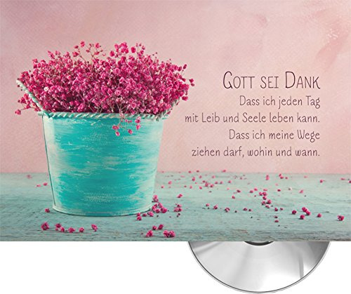 Gott sei Dank (Motiv Blumentopf)