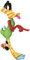 Looney Tunes by Romero Britto - Figura Decorativa de Pato Lucas