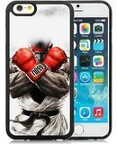 iPhone 6 Fall, AH Street Fighter Ryu Art Illust Game Schwarz iPhone 6S 11,9 cm Schutzhülle, Fashion TPU Fall