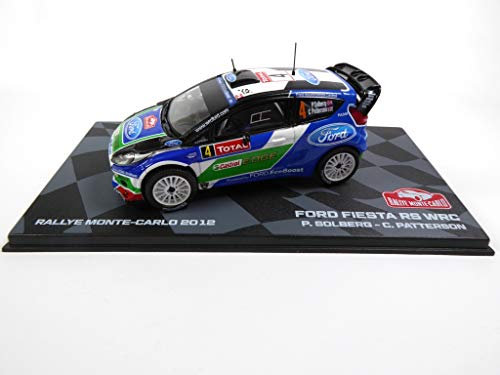 Eaglemoss Ford Fiesta RS WRC 2012 5. Solberg 1/43 Ixo (BR4) - Auto - Modellauto - Rallye - Ford Fiesta - 1:43 - Unisex - Jugendliche - Autofans ab 14 Jahren