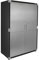Seville Classics Mega Hochschrank, 121,9 x 60,9 x 182,9 cm, graphit