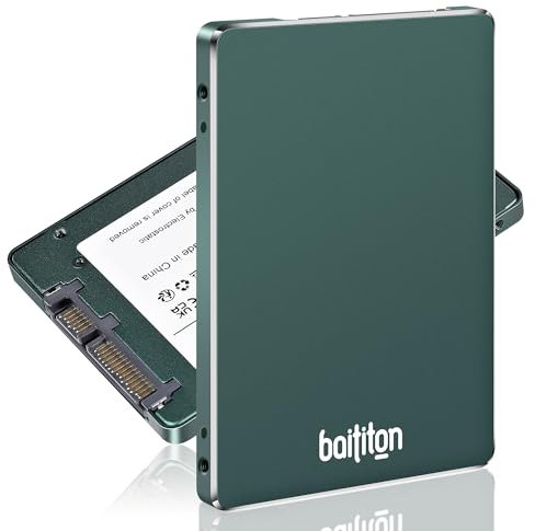 BAITITON 480GB SSD 3D NAND FLASH 2,5 pollici SATA III Unità a Stato Solido Interna
