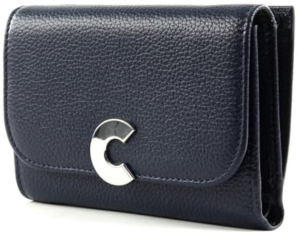 Coccinelle Craquante Small Flap Wallet Ink