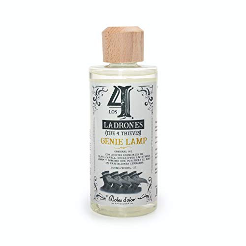 Boles d'olor Los 4 ladrones - Perfume de Hogar para lámparas catalíticas 500 ml.