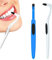 STFMHEZ 2PCS Tartar Remover Tooth Stain Eraser, Teeth Polishing/Cleaning Kit Removes Plaque & Impurities (White & Blue