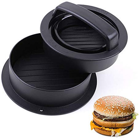 tooloflife 3 in 1 Burgerpresse, gefüllter Hamburger-Maker für Grill, Antihaft-Schieber, Rinder-Burgerpresse für DIY gefüllte Burger
