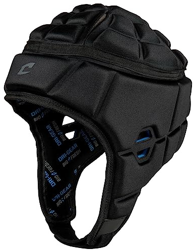 CHAMPRO SH7 Softshell Flag Football Helmet Black Medium