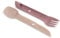 UCO Recycled ECO Switch Spork 2-Piece Integrated Camping Utensil Set, Plum Purple