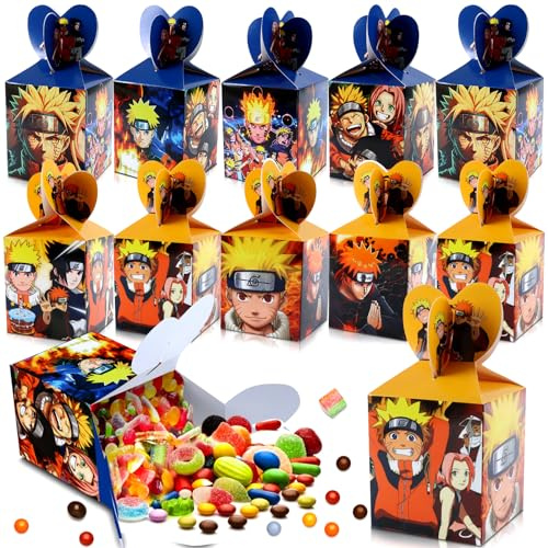 12 Pièces Sac Anniversaire Enfant, Pochette Cadeau Anniversaire, Dessins Animés Sacs Bonbons