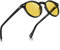 Carfia Lunettes de Soleil Femme Polarisées Protection UV 400 Monture Ronde Mode Vintage pour Conduire Voyager