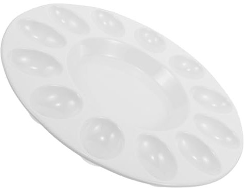 HOLIDYOYO Bandeja Huevos I Plato para Servir Huevos Eierplatte Tablett Eierhalter Runde Eierschale Platte für Huhn Gans Truthahn Emu