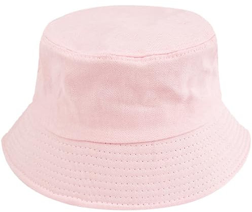 FLOBBS Cappello da pescatore unisex da uomo, 01-rosa, 56/58 IT