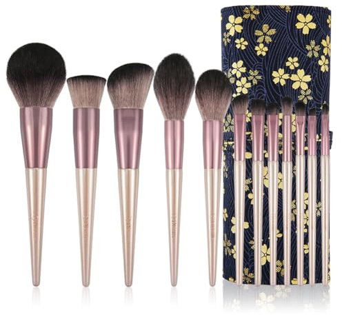 DUcare 12PCS Makeup Pinsel Set –Foundation Pinsel Schminkpinsel Kit Makeup Lidschatten Pinselset Kosmetikpinsel Set kann als Geburtstagsgeschenk, Valentinstagsgeschenk und Muttertagsgeschenk