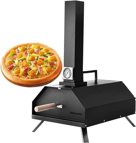 11 Holzbefeuerter Outdoor-Pizzaofen – Tragbarer Hartholzpellet-Pizzaofen – Ideal für Jede Outdoor-Küche
