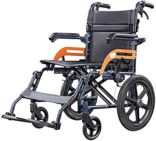 Rollator Walker Seniors inomhusrollator kan användas som rullstol, lätt hopfällbar, hushållsskoter, lämplig för äldre, funktionshindrade som längtar efter(