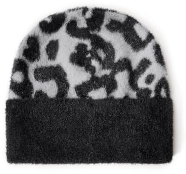 STREET ONE Damen A572662 Leo-Beanie,Mehrfarbig,Einheitsgröße
