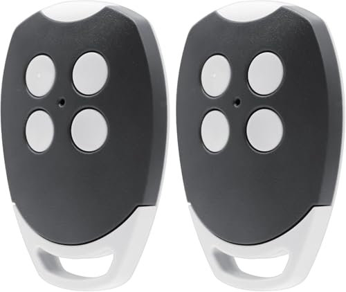 Effdrdfs 433,92 MHz Garagentoröffner Handsender,Garagentor Fernbedienung,Kompatibel mit Ditec GOL4, BIXLP2, BIXLS2, BIXLG4, 4 Kanäle Rolling Code, 2 Stücke