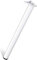 Pieds de meubles réglables en acier inoxydable pour bureau, cuisine, plan de travail, pieds de table robustes, hauteur réglable, 60 cm, blanc