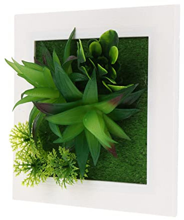 Garneck Pflanzen-wanddekoration 3D-künstlicher Fotorahmen Heimdekoration Wandkunst