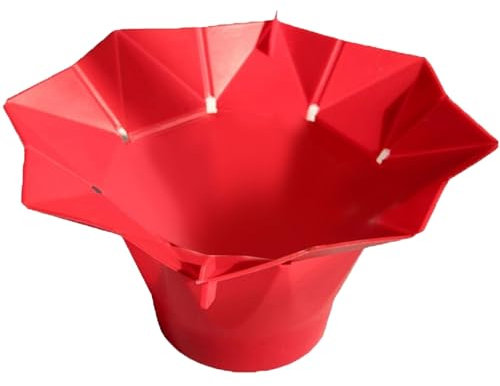 Popcornschale mit Griff Silikon faltbar mikrowellenübergreifender Popcornhersteller BPA-freier hitzebeständiger waschbarer wiederverwendbarer Schalen..