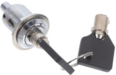 Uonlytech Schloss Mit Schlüssel Röhrenförmig Für Werkzeugkästen Aufbewahrung Im Wohnmobil Briefkästen Werkzeugkastenverschluss Verkaufautomaten Snackautomaten-sicherheitsschloss