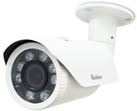 WESTSHINE 1080P CCTV Überwachungskameras Außen wasserdichte Bullet Sicherheits-AHD-Kamera 2,7 mm-13,5 mm Varifokallinsen, 130ft Infrarot Nachtsicht, 4-in-1(TVI/CVI/AHD/CVBS) BNC Kamera(Varifocal 2MP)