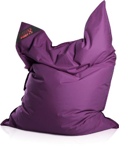 SITTING POINT only by MAGMA Sitzsack Scuba Big Foot 130x170cm aubergine