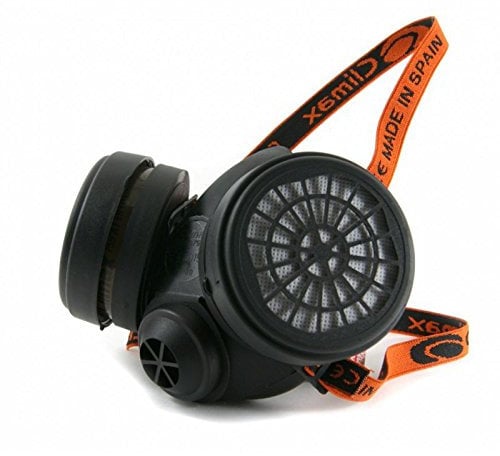 Profi Atemschutz Halbmaske mit Filtern P3, Gasmaske, Staubmaske Atemschutzmaske