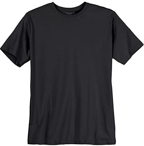 Redfield T-Shirt Herren schwarz Übergröße